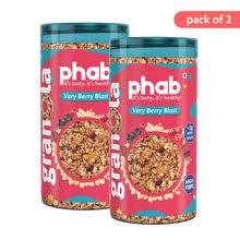 Phab Very Berry Blast Granola Cereals (Pack of 2)