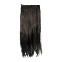 Streak Street Clip-in 24 Straight Hair Extensions With Copper Highlights