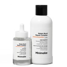 Minimalist Maleic Bond Repair Complex 3.5% Hair Shampoo & 5% Hair Serum