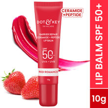 Dot & Key Ceramide & Peptide Barrier Repair SPF 50 PA+++ Tinted Lip Balm For Plump Lips
