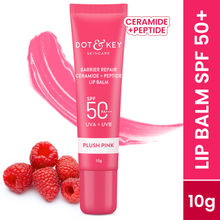 Dot & Key Ceramide & Peptide Barrier Repair SPF 50 PA+++ Tinted Lip Balm For Plump Lips