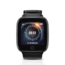 Syska Accessories SW100 Smart Watch with 15 Days Battery, IP68 Water Resistance (Black)