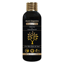 Avnii Organics 100% Pure Cold Pressed Castor Oil For Hair Growth Skin Moisturizing Dry Skin