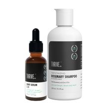 ThriveCo Restorative Hair Growth Kit: Hair Growth Serum & Hair Vitalizing Shampoo