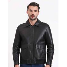 Saint G Dion Black Leather Men Jacket