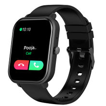 pTron Force X11 Smartwatch 1.7" Bluetooth Calling Full Touch Heart Rate Tracker SpO2 IP68 (Black)