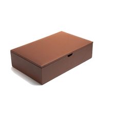 THE LEATHER STORY Classic Watch Box - Tan