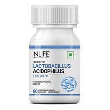 Inlife Probiotic Lactobacillus Acidophilus 5 Billion Cfu - Gut Health Immunity Booster Supplement