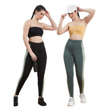 G Heist Multi-Color Assorted Bandeau Lightly Padded Bra for (Pack Of 2)