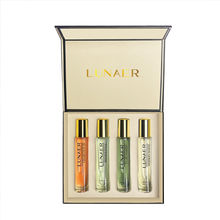 Lunaer Luxury Perfumes Gift Set Of 4 For Men, Long Lasting Fresh, Woody, Spicy & Oud Notes