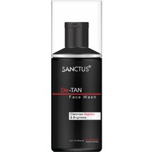 SANCTUS De-tan Face Wash - Tan Removal & Skin Brightening - Oil Control & Skin Repair Formula