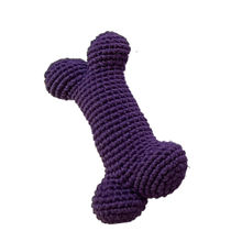 Captain Zack Crochet Bone Bisquit Dog Toy