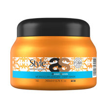 Style Aromatherapy Professional Moroccan Argan Oil Hair Mask with Shea Butter & Vitamin|SLS-Free