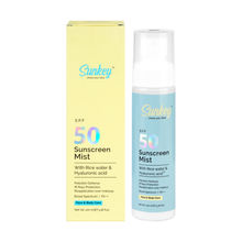 Sunkey Sunscreen Mist SPF 50 PA++ With Rice Water & Hyaluronic Acid