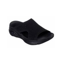 SKECHERS Women Black Arch Fit Sandals