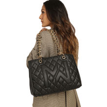 MINI WESST Women's Black Tote Bag