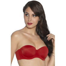 Amante Padded Wired Strapless Multiway Bra - Red