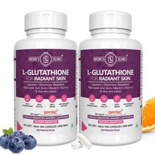 Nature's Island L-Glutathione Capsules For Radiant Skin - Pack Of 2