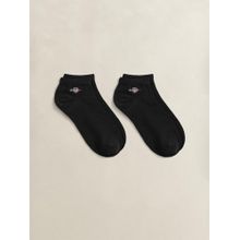 GANT Mens Black Shield Ankle Socks