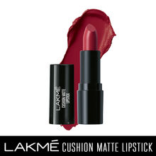 Lakme Cushion Matte Lipstick - CR3 Red Wine