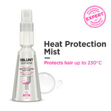 BBLUNT Hot Shot Heat Protection Hair Mist with Grape Seed Oil & Provitamin-B5 To Prevent Damage