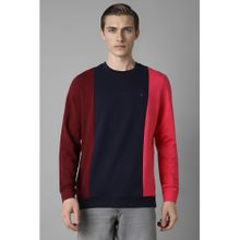 Louis Philippe Men Casual Multi Colorblock Sweatshirt