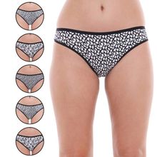 Bodycare Pack of 6 Cotton High Cut Briefs In Assorted Colors
