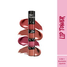 Blue Heaven Lip Tower 4-in-1 Stackable Liquid Lipstick Combo Set