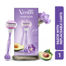 Gillette Venus Comfortglide Hair Removal Razor for Women with Avocado Oils & Freesia Scent 1 Pc