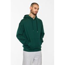 Snitch Core Lab Dark Green Solid Hoodie