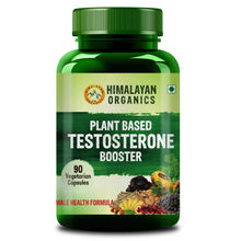 Himalayan Organics Plant Based Testosterone Booster Supplement for Men, 2000 Mg/Serve - 90 Veg Capsules