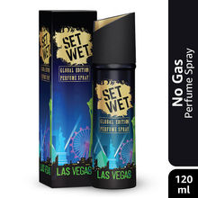 Set Wet Global Edition Las Vegas Live Perfume Body Spray for Men