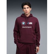 Puma Wine Printed Regular Fit Hoodie