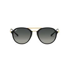 Ray-Ban 0RB4292N Grey Gradient Blaze Round Sunglasses (61 mm)