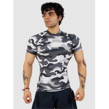 HYPD Armory Men Body Fit Compression Half Sleeve Sports and Gym Multi-Color T-Shirt
