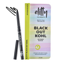 Elitty Black Out Kohl - Intense Black Kajal
