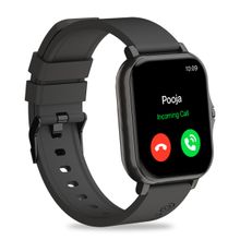 pTron Pulsefit P261 Bluetooth Calling Smartwatch, 1.7" Full Touch, HR Check, SpO2 & IP68 (Black)