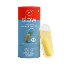 Wellbeing Nutrition Slow Daily Probiotics 60 Billion CFU, Bloating, Indigestion