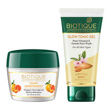 Biotique Vitamin E Moisturiser & Facewash Combo