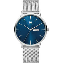 Danish Design Tidlos Day-Date Quartz Dial Color Blue Men Watch-IQ68Q1267