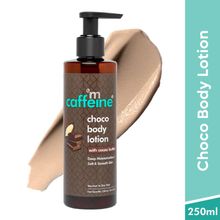 MCaffeine Choco Body Lotion With Cocoa Butter For Deep Moisturization & Soft Skin Non Greasy