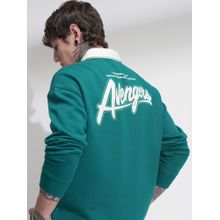 HIGHLANDER Men Avengers Typography Printed Polo T-Shirt - Green