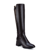Rosso Brunello Brown Knee High Boots