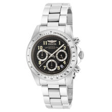 Invicta Men Black Speedway Quartz Dial Watch