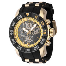 Invicta Men Black Racing Quartz Dial Watch