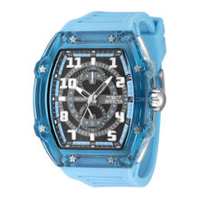 Invicta Men Black & Blue Racing Quartz Dial Watch