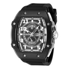 Invicta Men Black Racing Quartz Dial Watch