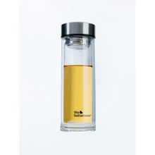 The Better Home 450ml Borosilicate Double Wall Bottle Transparent