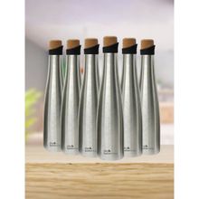The Better Home Insulated Silver Cork Bottle 750ml Pack of 6