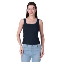 CareDone Padded Tank Top for Women Black